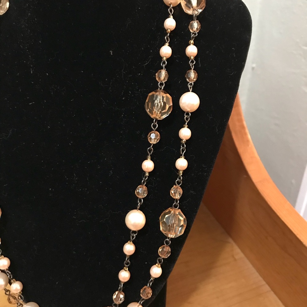 Extra Long Statement Necklace - image 2